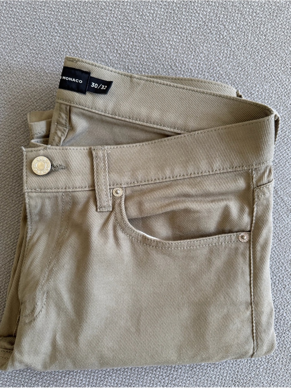 Club Monaco Slim Fit Jeans - Sand